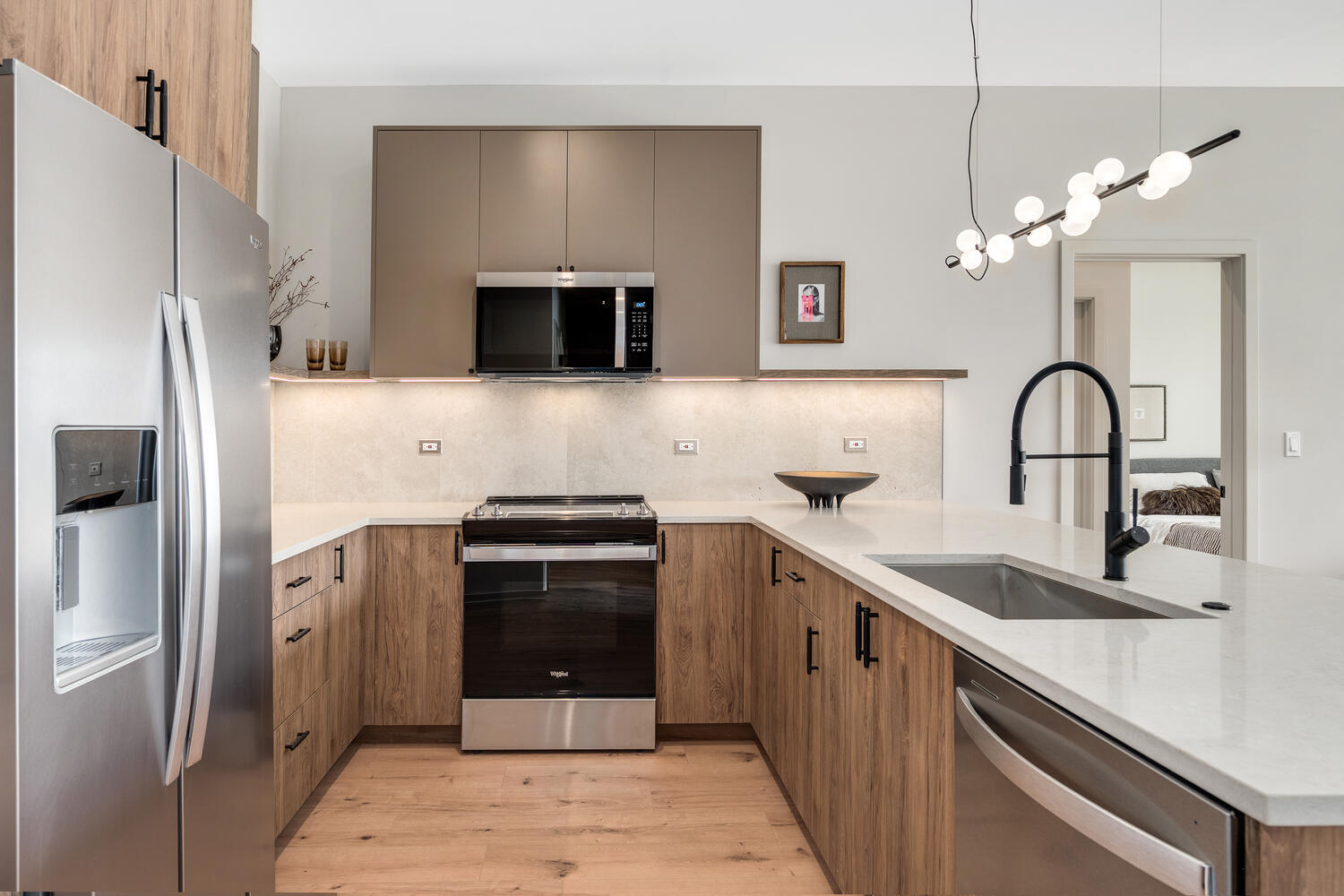 Stainless appliance suite