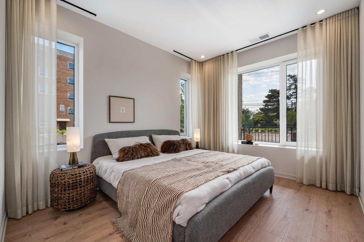 Sunlit bedroom