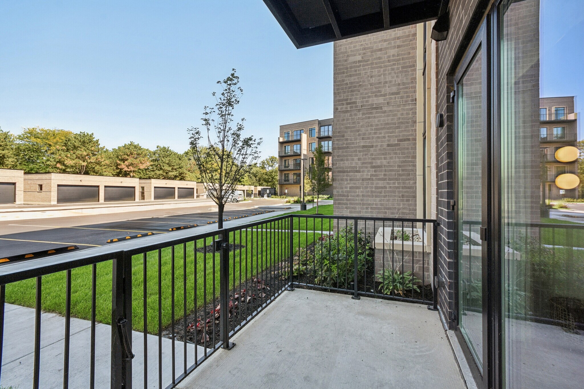 Private walk-out balcony
