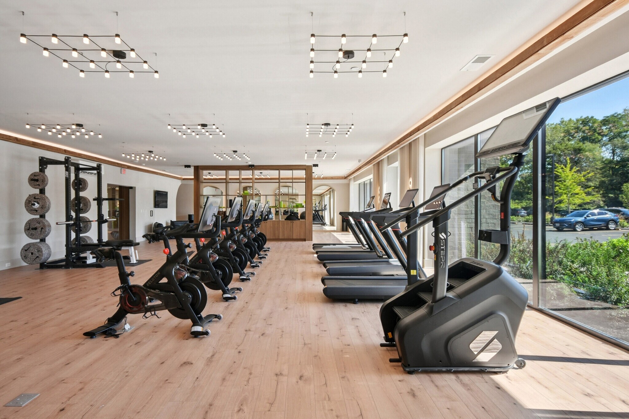 Cardio and training area